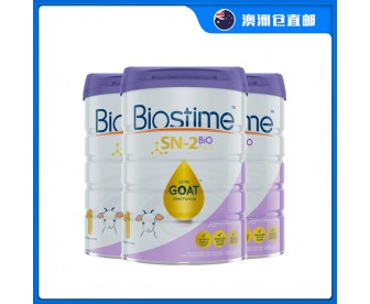 【澳洲直邮包邮】Biostime 合生元 婴儿金装羊奶粉1段 800克x3罐/箱【收件人身份证必须上传】【新疆、西藏、内蒙古、青海、宁夏、海南、甘肃，需加收运费】